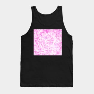 Pink flowerpower Tank Top